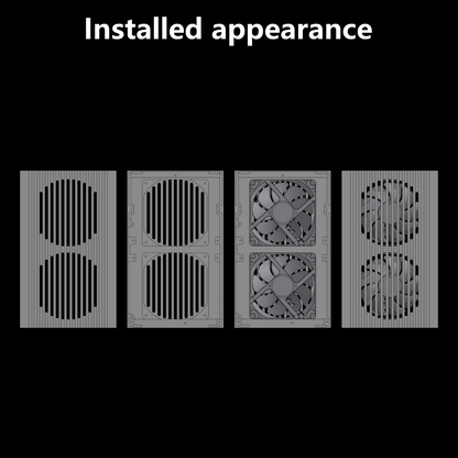 FormD T1 Fan Grill Front Panel