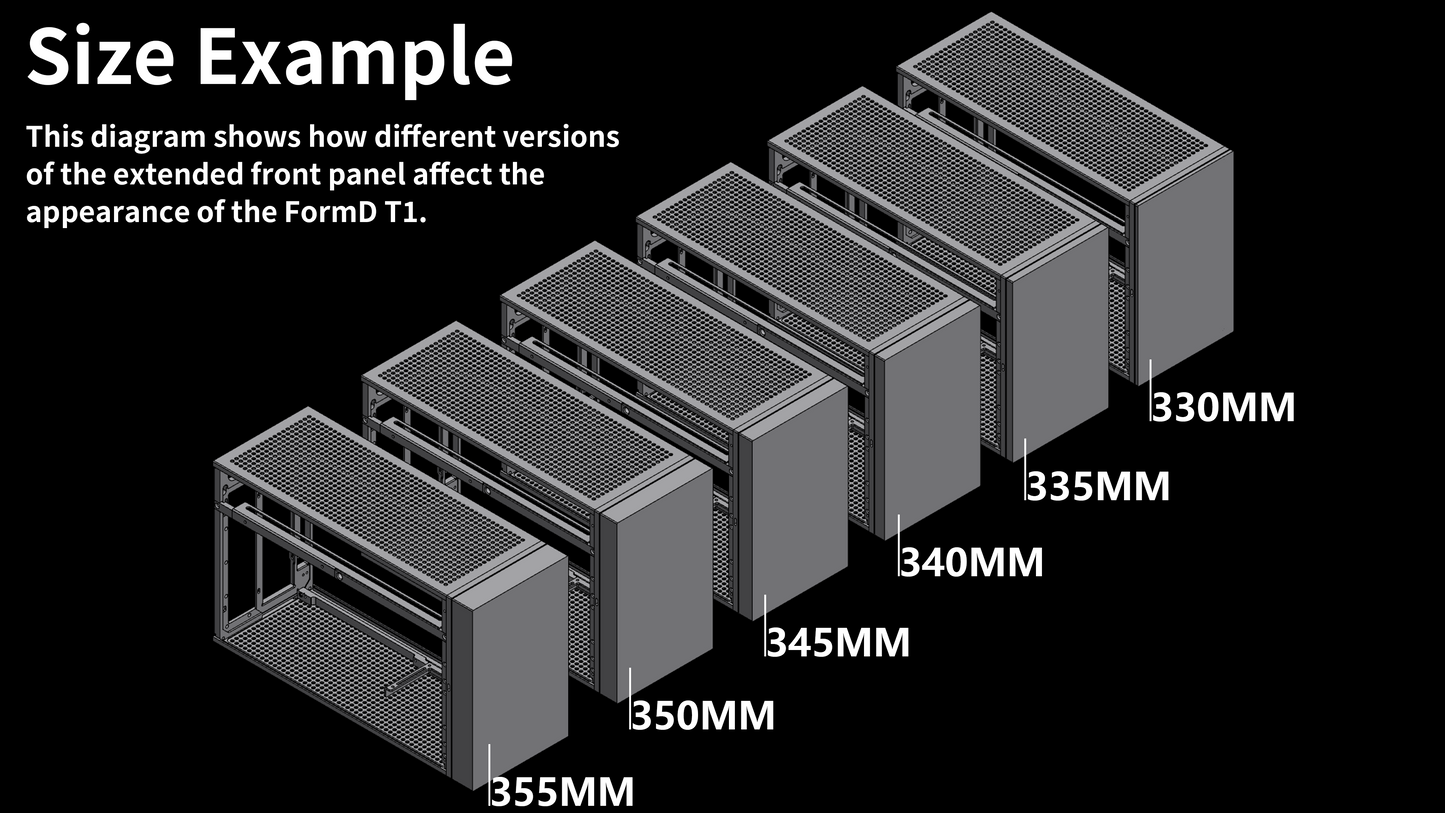 FormD T1 Extended Front Panel