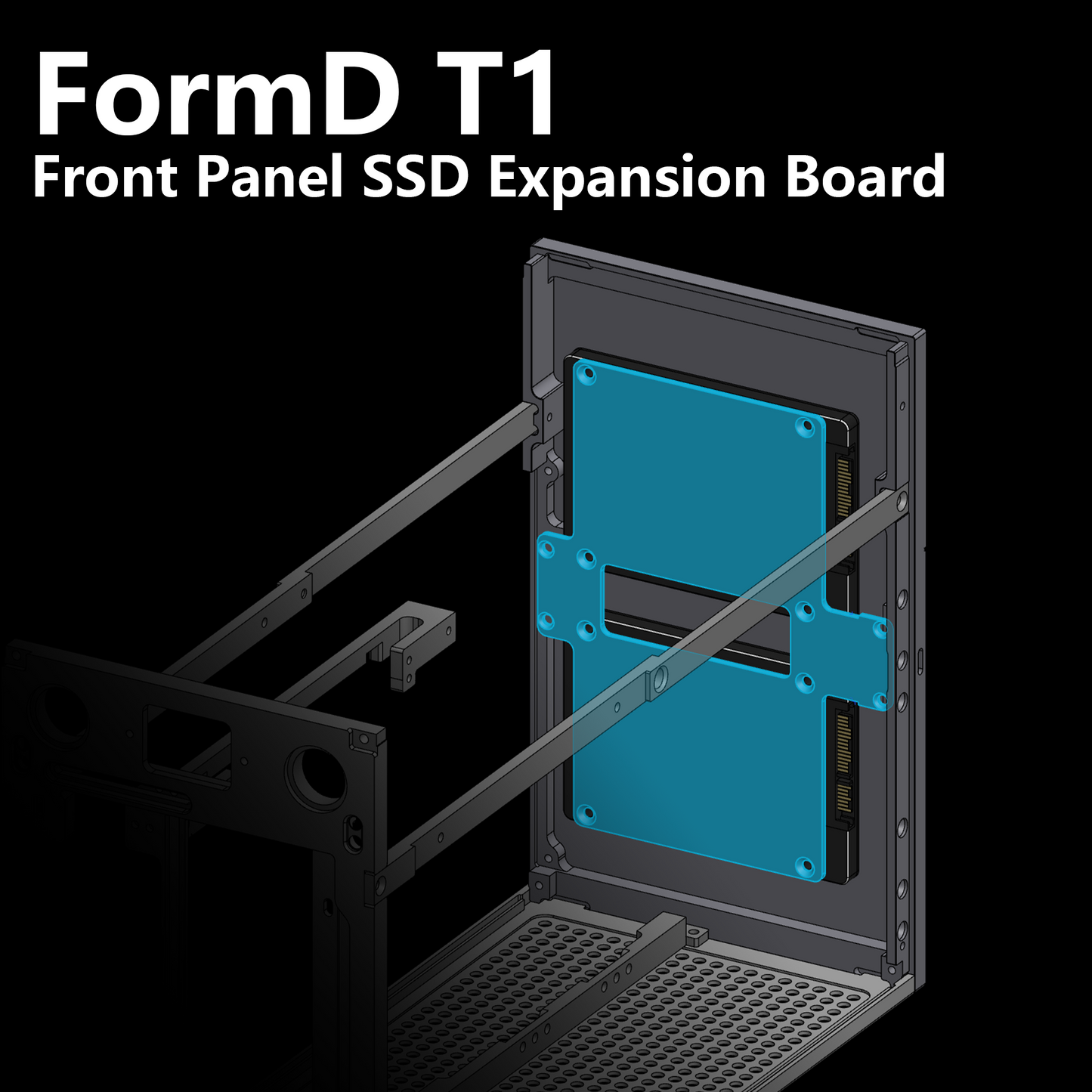 FormD T1 Front Panel SSD Expansion Bracket