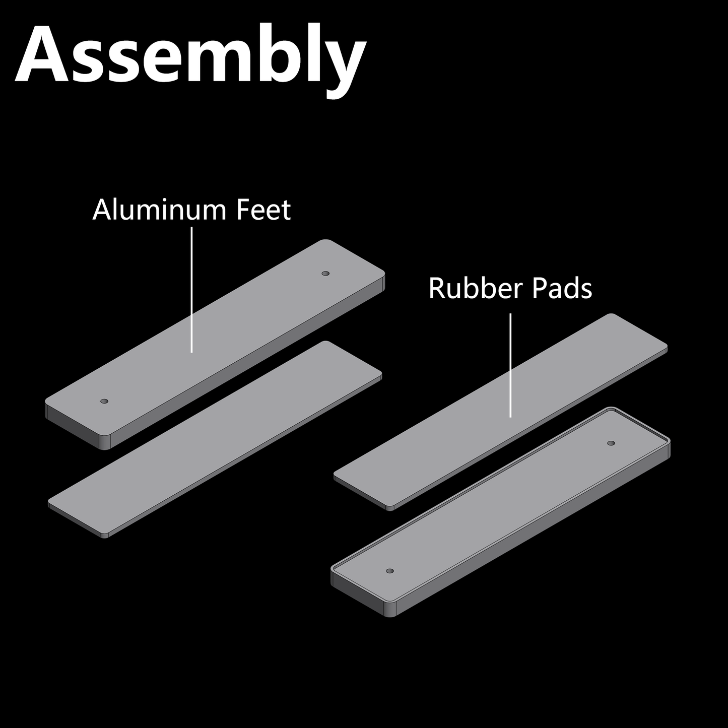 Formd & Ncase T1 Case Feet
