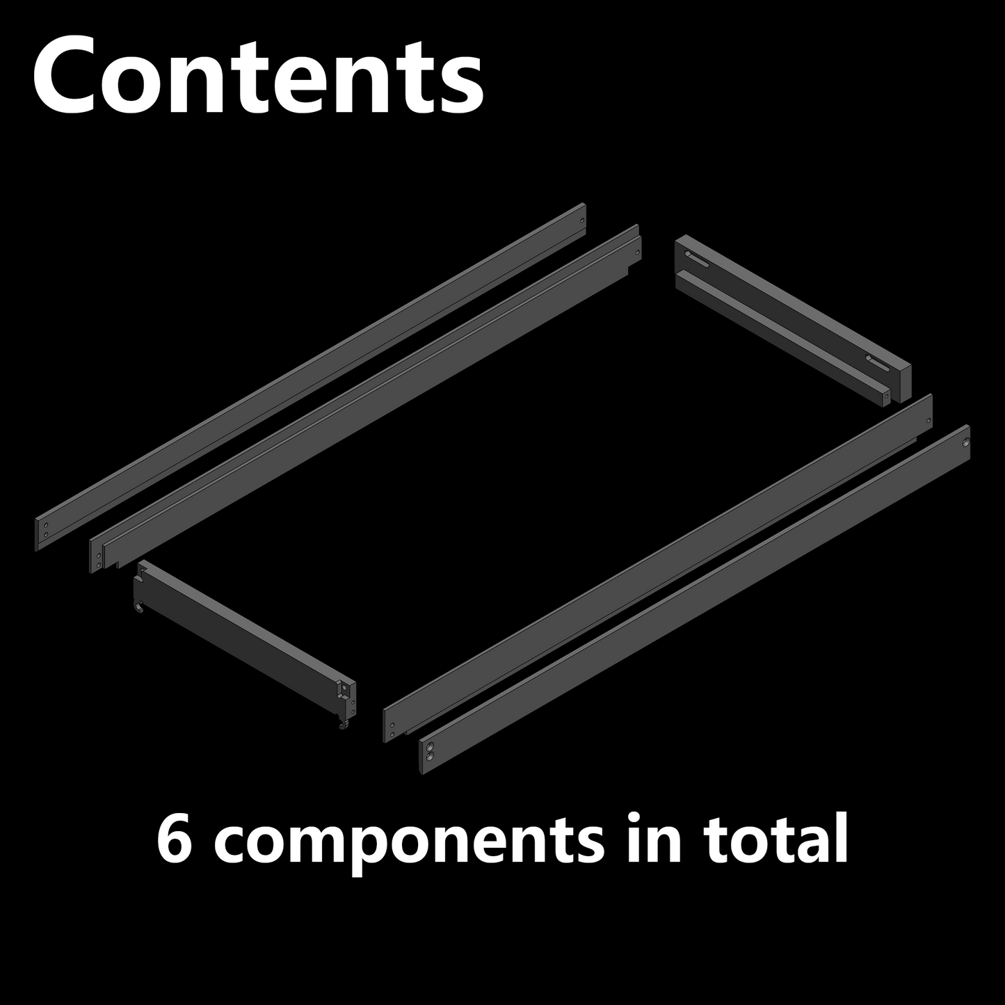 FormD T1 2.1 Original Top Cover Riser Frame