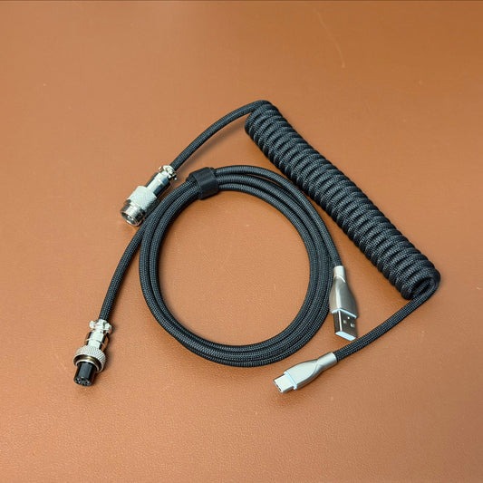 5-core 8K Type-C Aviation Plug Keyboard Cable