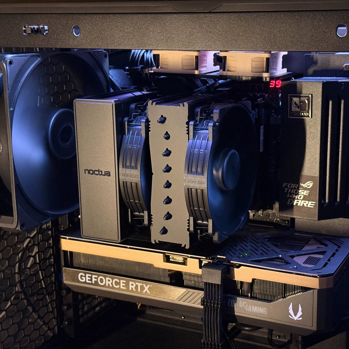 Aluminum top cover for Noctua NH-D15 G2